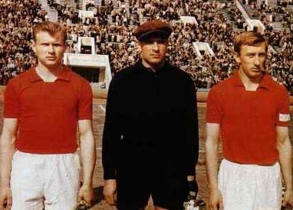 Eduard Streltsov con la nazionale Urss