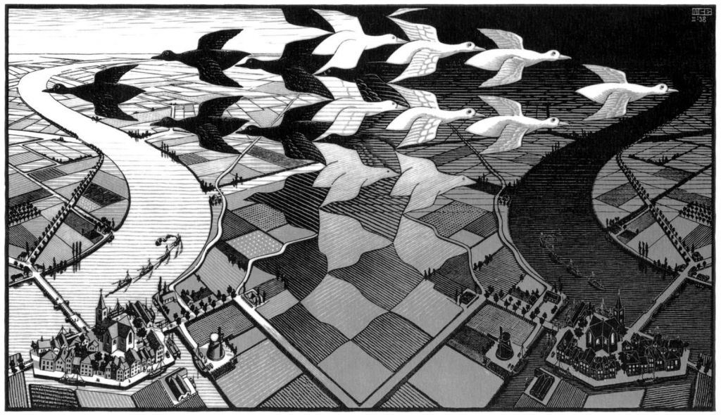 Day and Night @ M. C. Escher